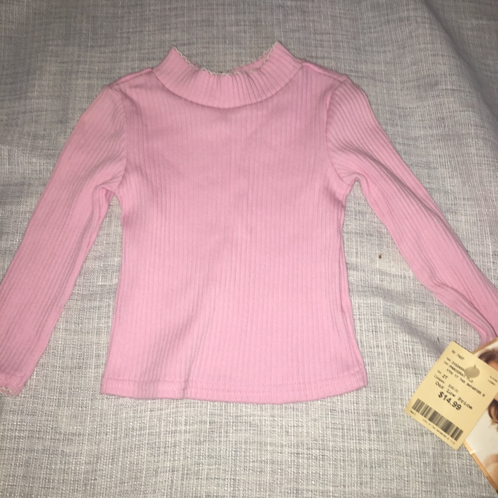 Jenny and Me pink long sleeve shirt NWT